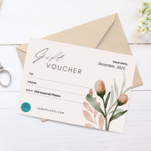Pilates Gift Vouchers
